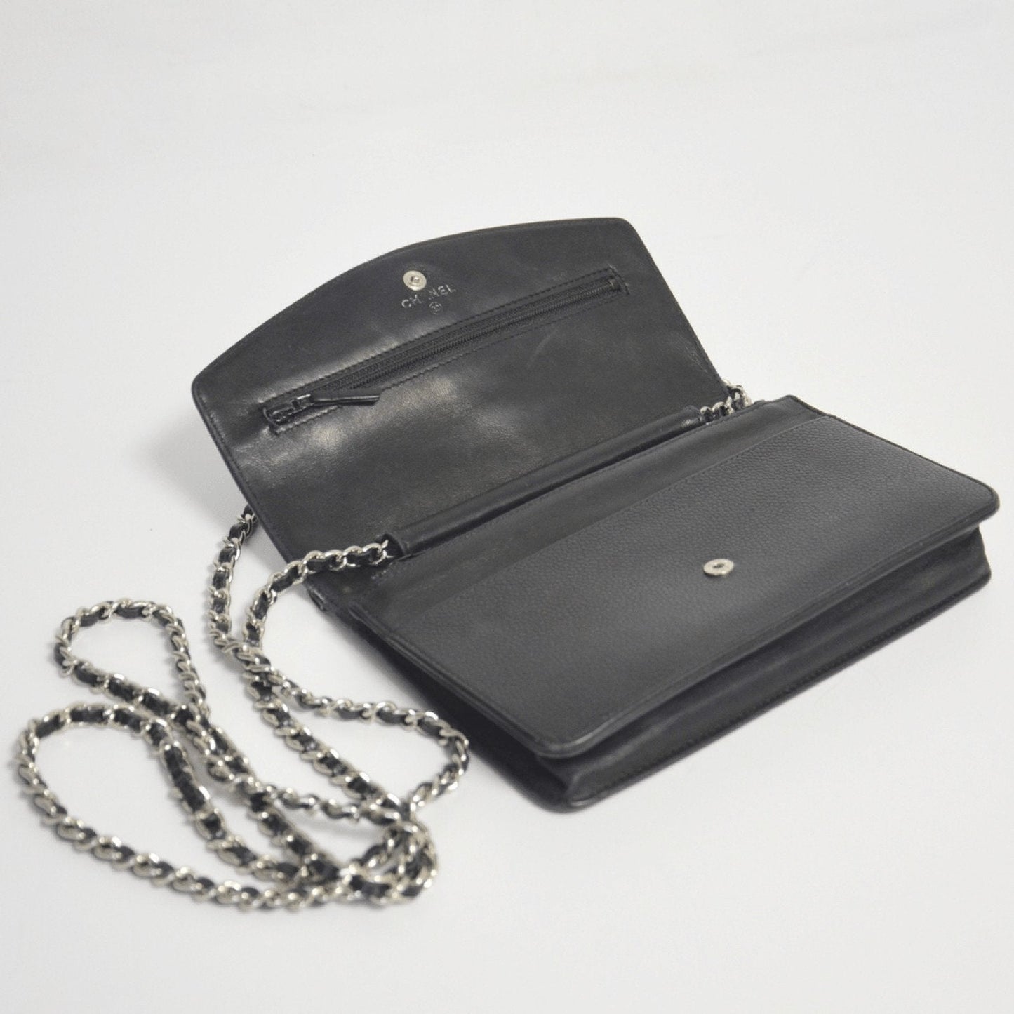 Chanel Black Caviar Timeless WOC