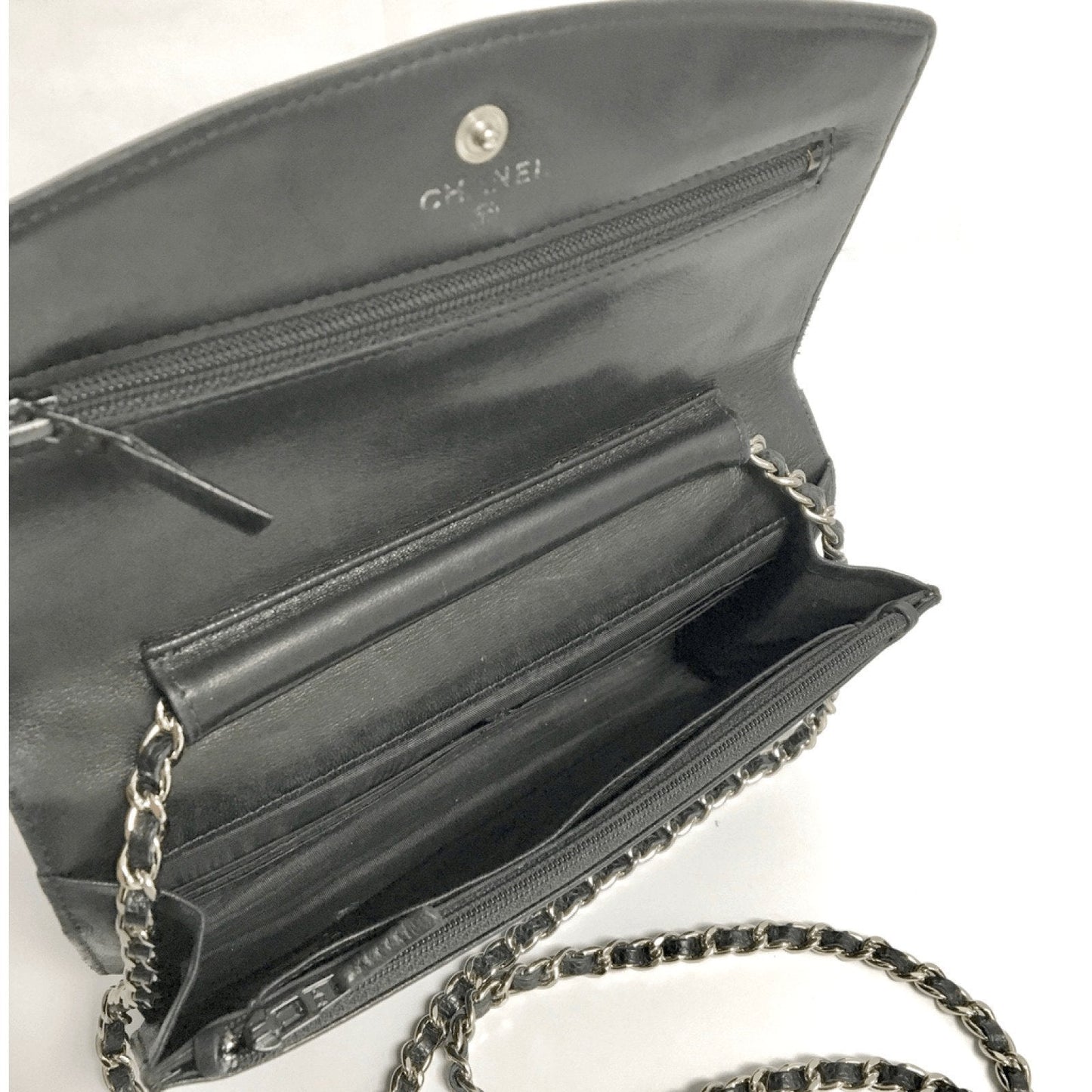 Chanel Black Caviar Timeless WOC