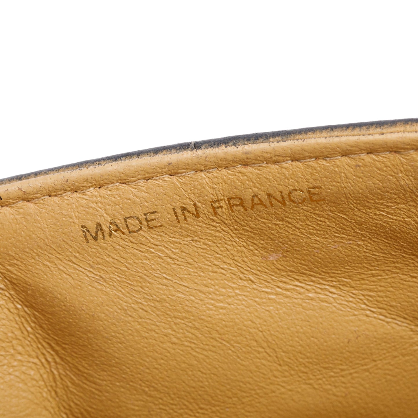 Chanel Black Lambskin Leather Chocolate Bar E/W Flap Bag