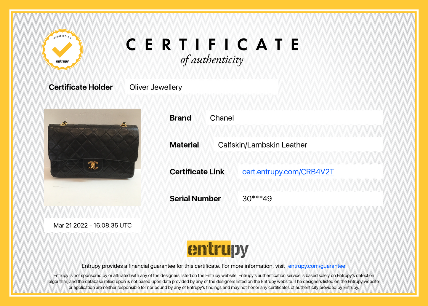 Chanel Black Lambskin Medium Classic Double Flap Bag