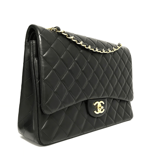 Chanel Black Maxi Flap Bag