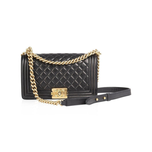 Chanel Black Medium Boy Bag