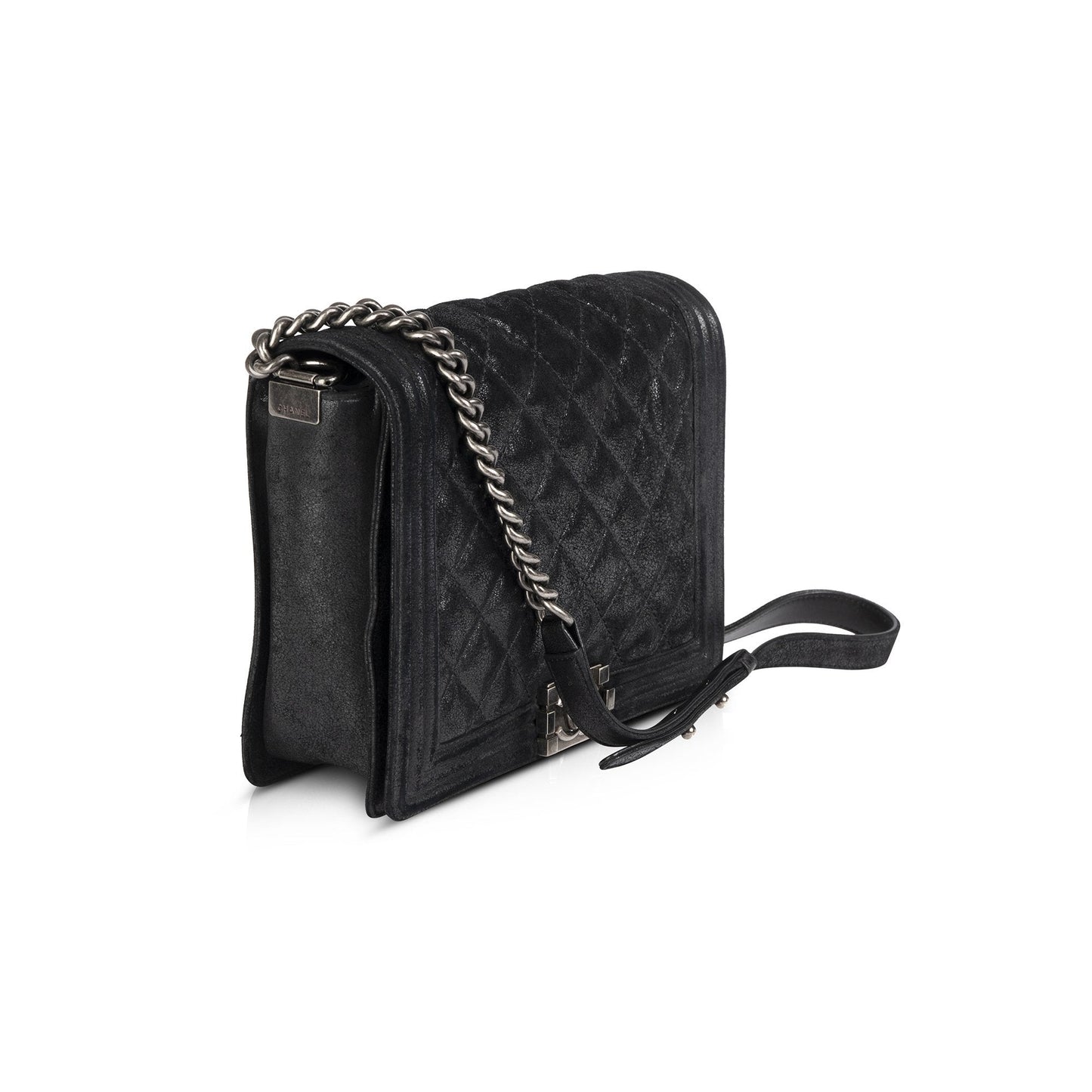 Chanel Black Medium Gentle Boy Bag