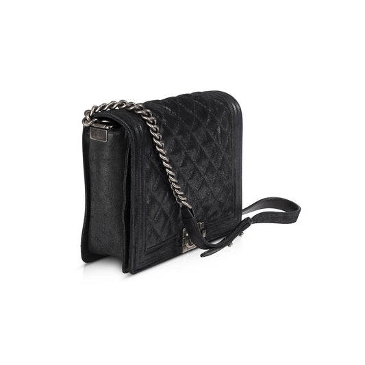 Chanel Black Medium Gentle Boy Bag
