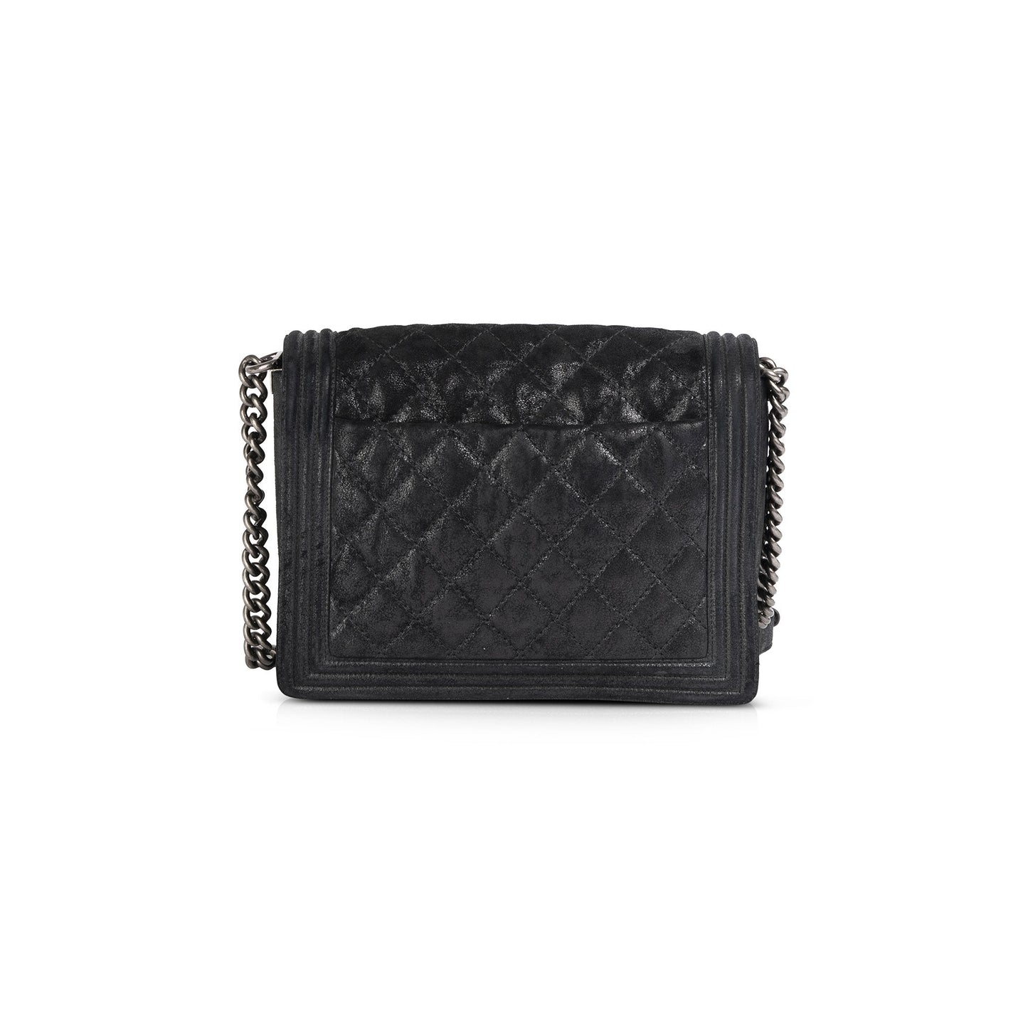 Chanel Black Medium Gentle Boy Bag