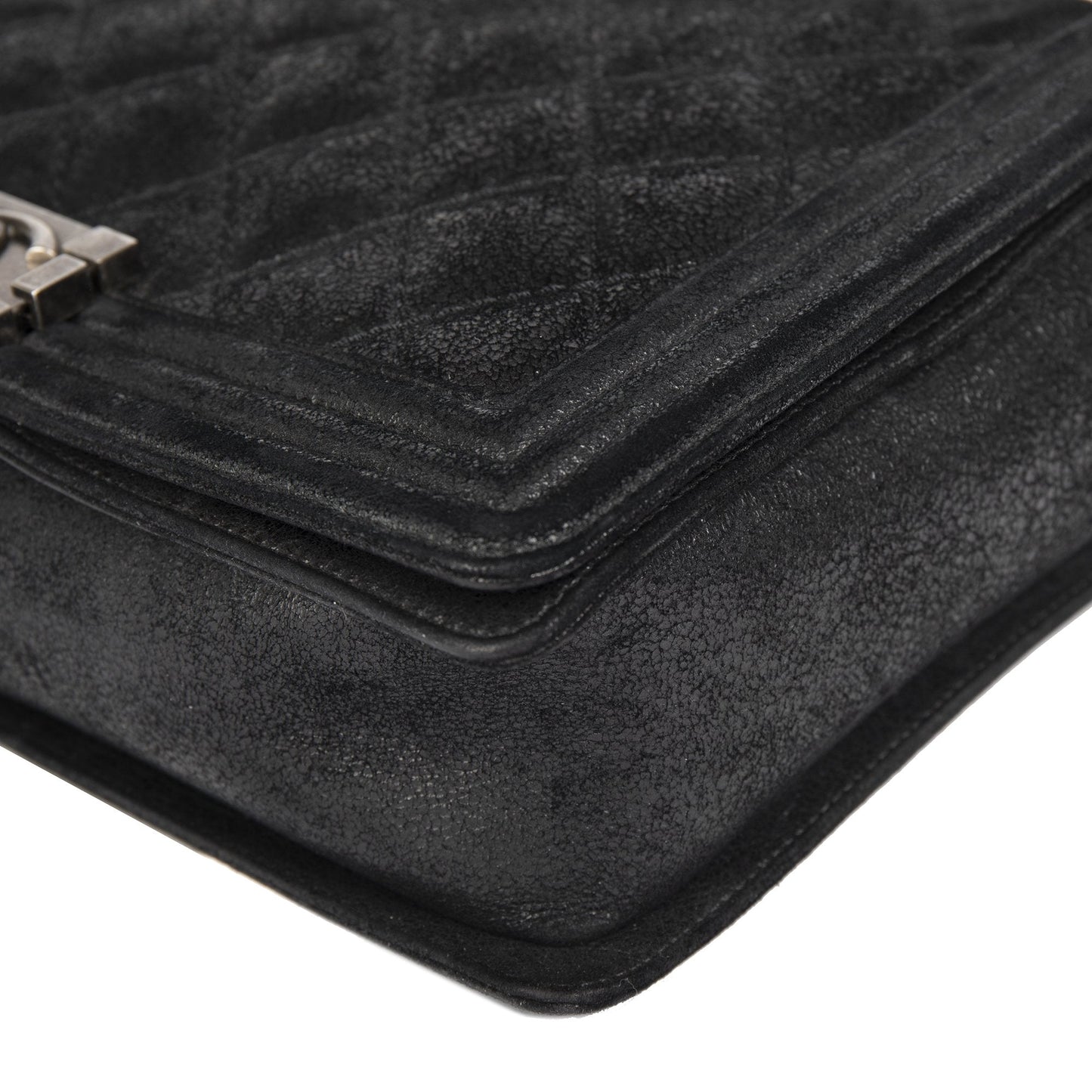 Chanel Black Medium Gentle Boy Bag