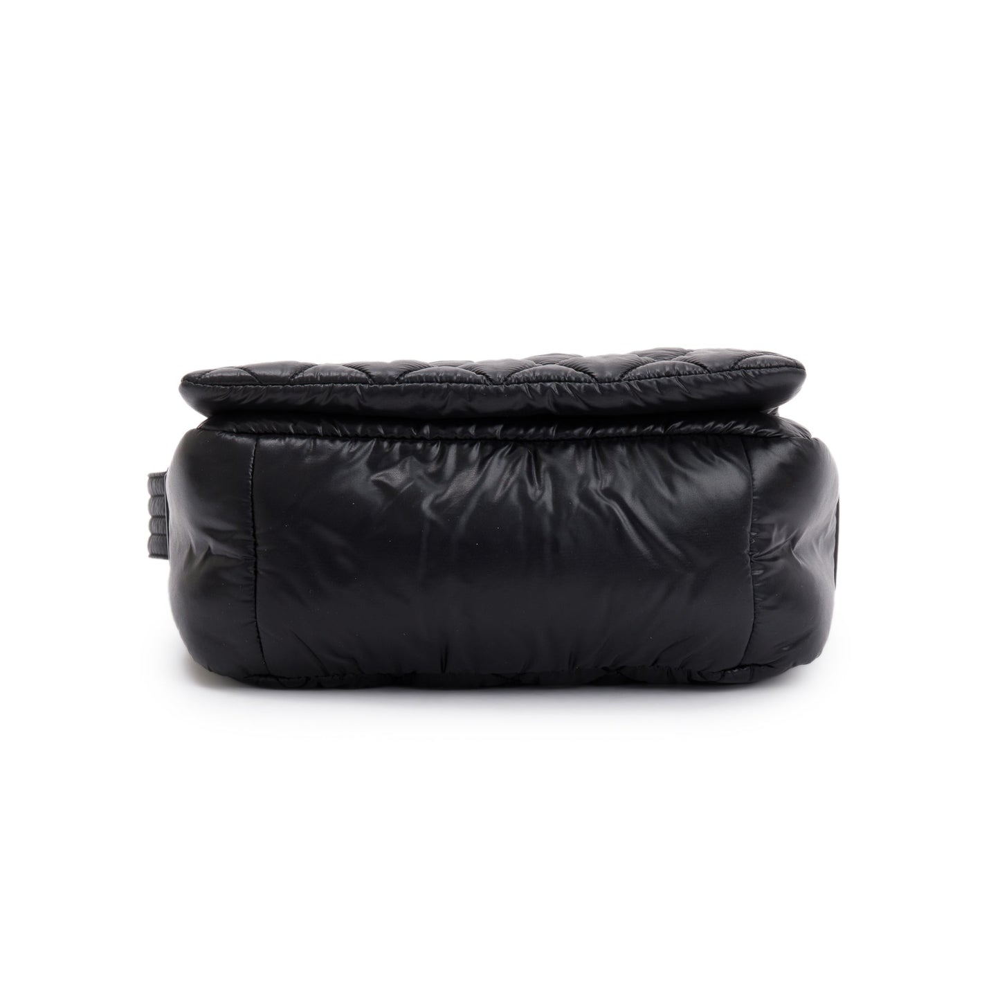 Chanel Black Nylon Quilted Medium Coco Cocoon Messenger Bag