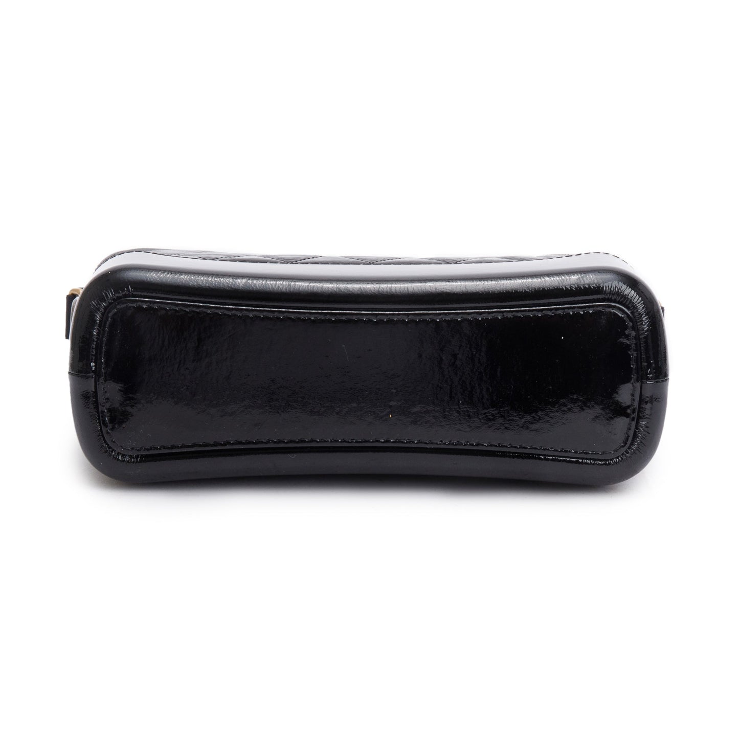 Chanel Black Patent Goatskin Leather Medium Gabrielle Hobo