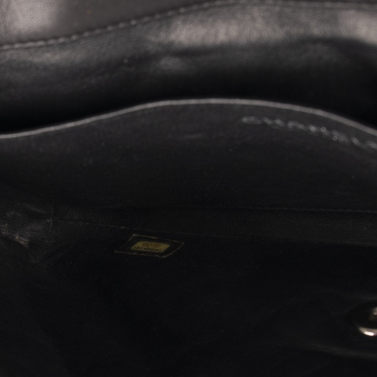 Chanel Black Patent Leather New Clutch
