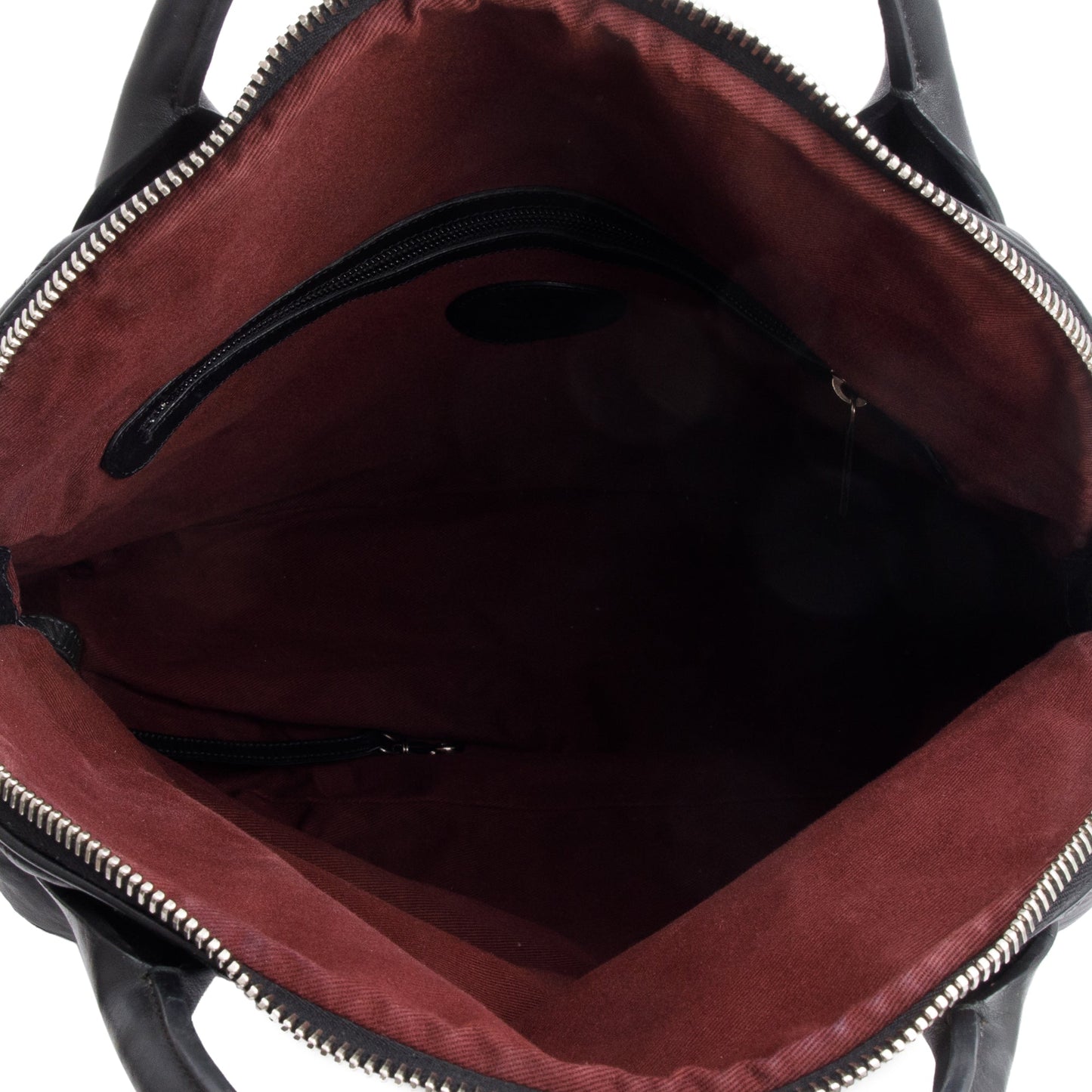 Chanel Black Quilted Calfskin Leather Expandable Travel Bag