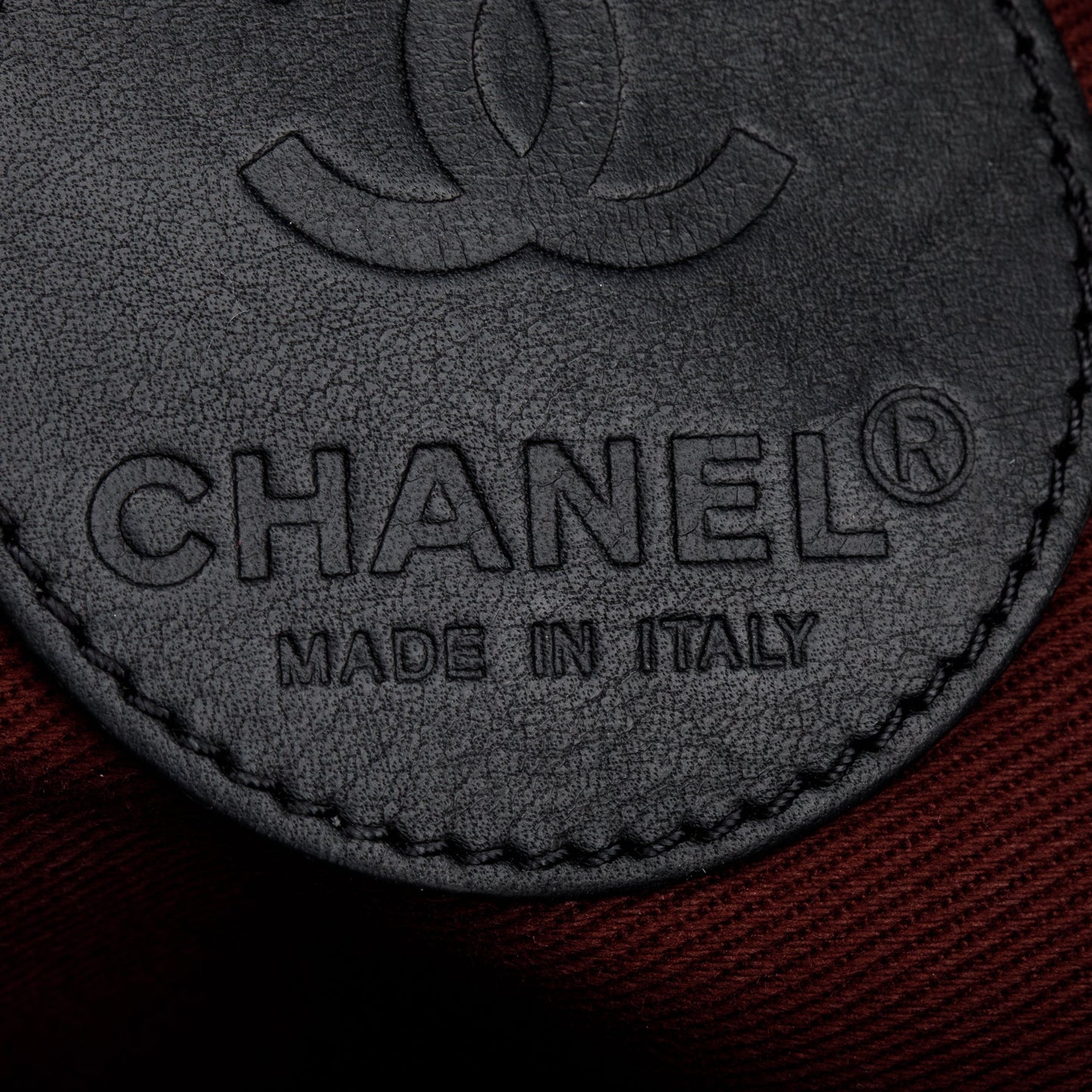 Chanel Black Quilted Calfskin Leather Expandable Travel Bag