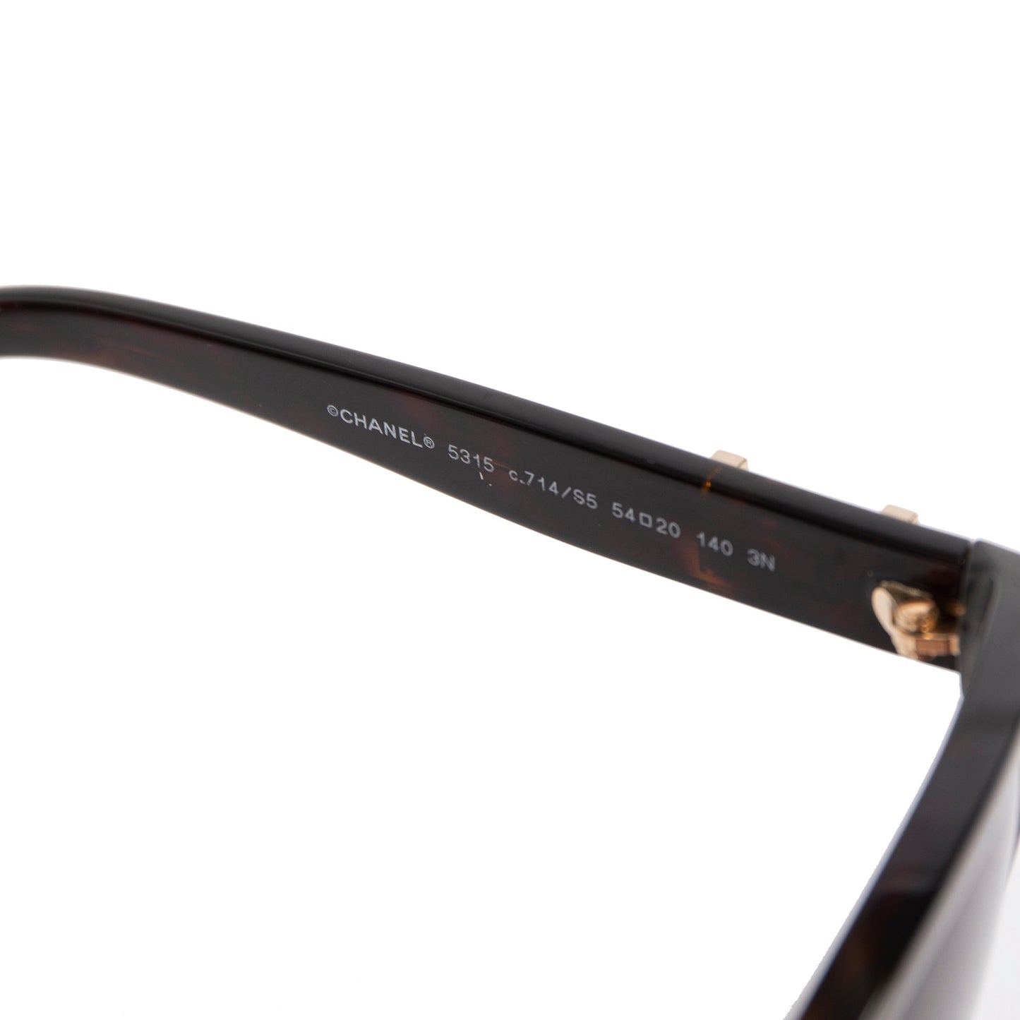 Chanel Brown Wayfarer Sunglasses