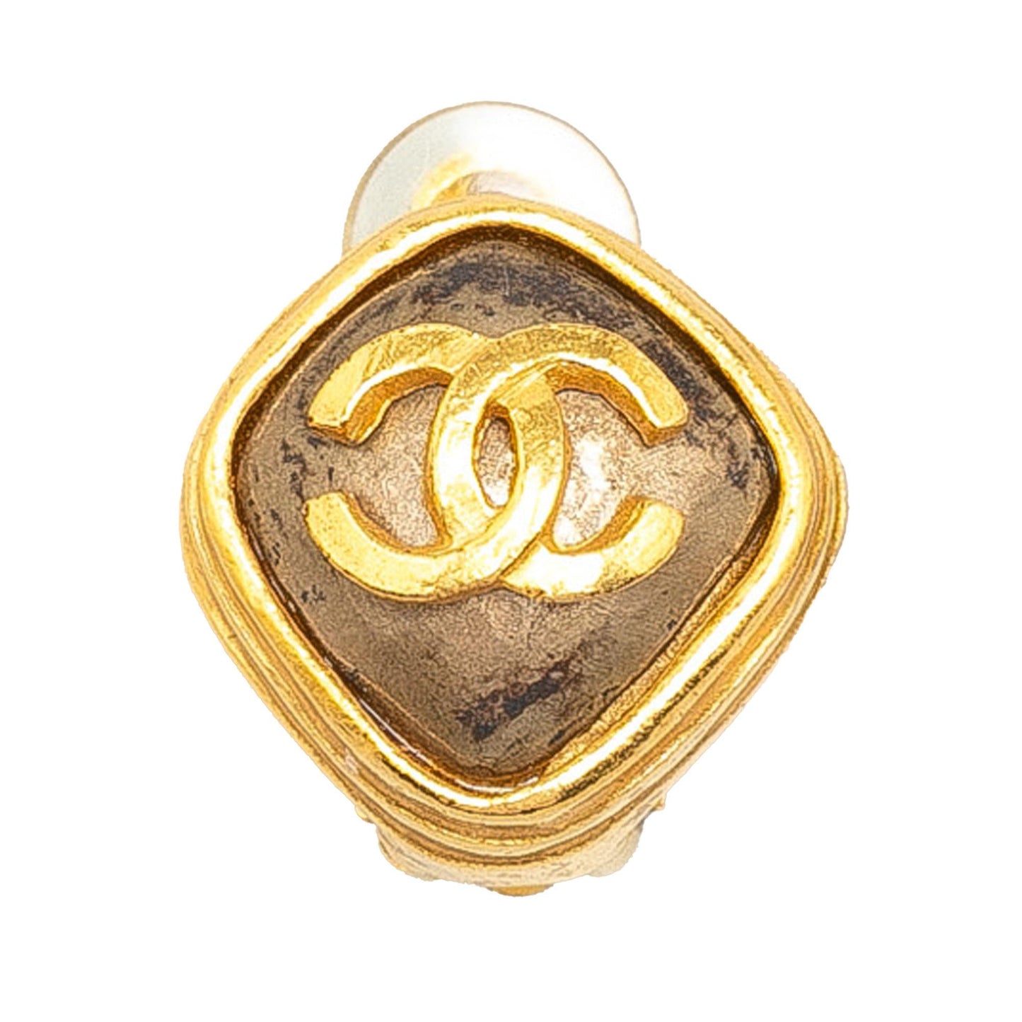 Chanel CC Clip on Earrings (SHG-2mvOsJ)