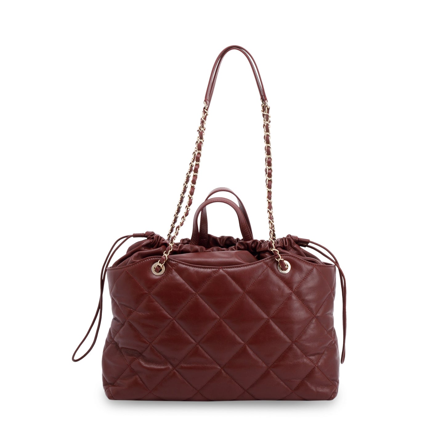 Chanel CC Drawstring Shopping Tote