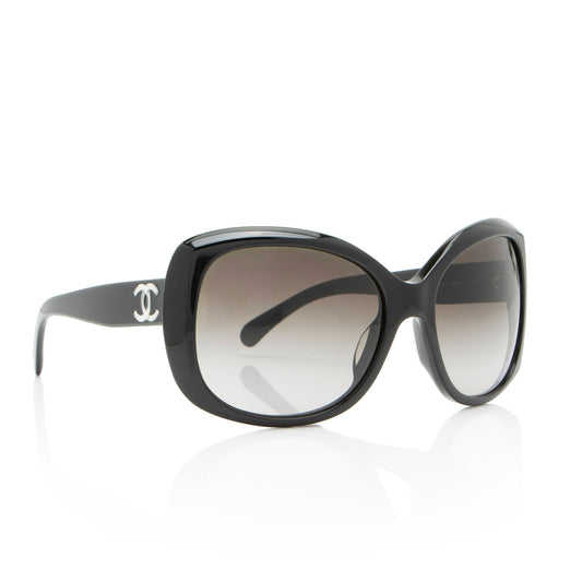 Chanel CC Oversized Sunglasses