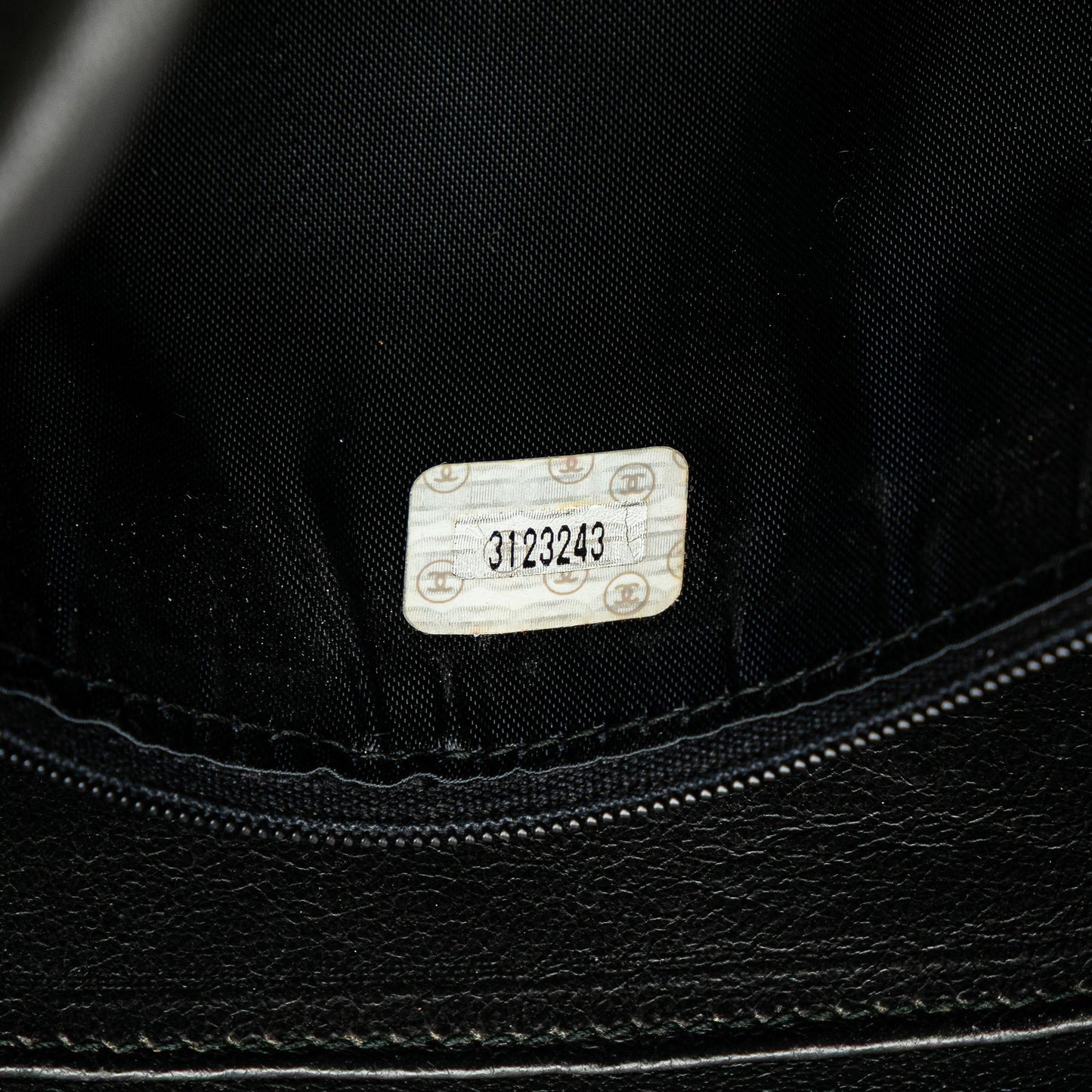 Chanel CC Quilted Lambskin Tassel Crossbody
