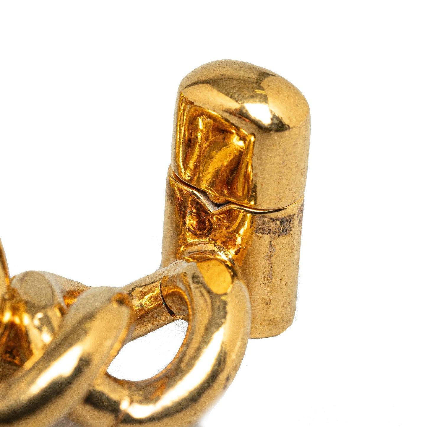 Chanel CC Turnlock Chain Bracelet (SHG-b6B4kT)