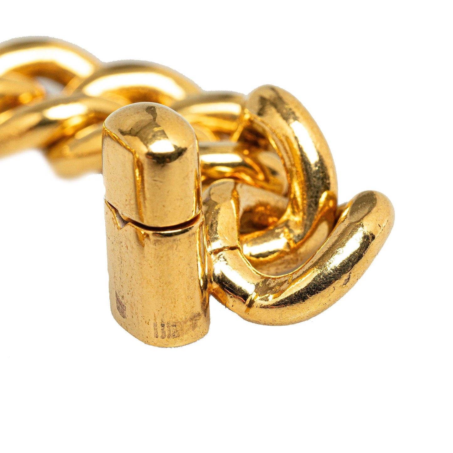 Chanel CC Turnlock Chain Bracelet