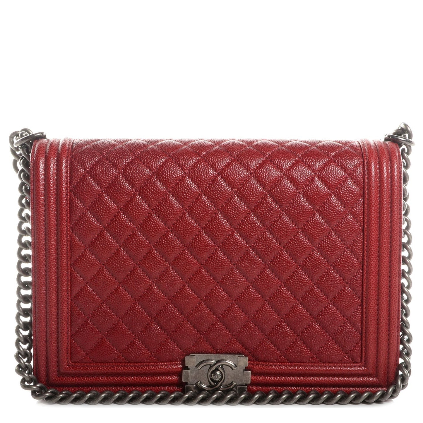 Luxury Chanel CAVIAR QUILTED LEATHER LARGE BOY BAG