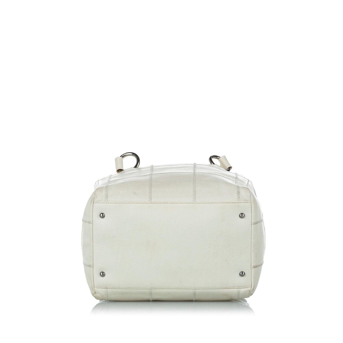 Chanel Choco Bar Caviar Leather Shoulder Bag (SHG-19777)