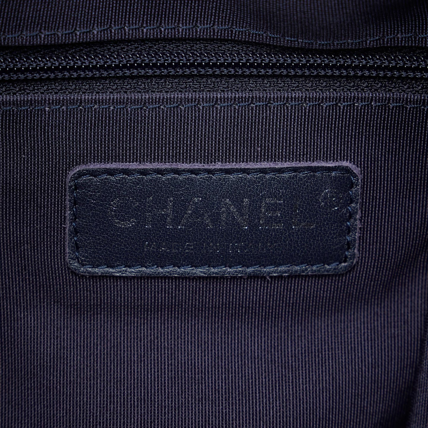 Chanel Cotton Drawstring Bag (SHG-UMw97D)