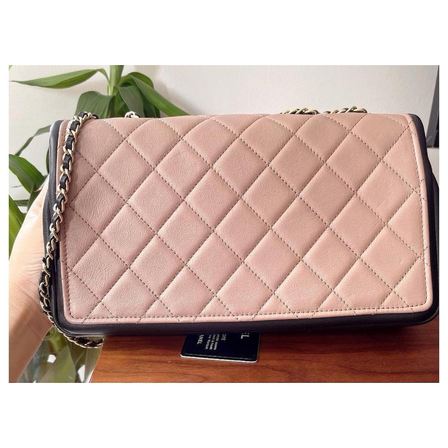 Luxury Chanel Duo Tone Flap Bag