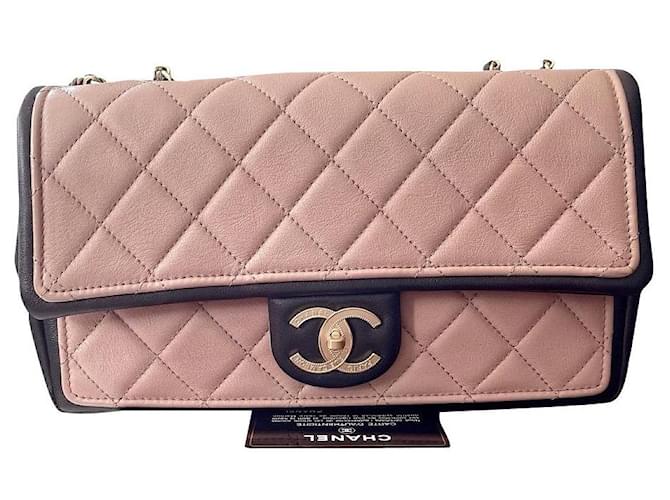 Luxury Chanel Duo Tone Flap Bag