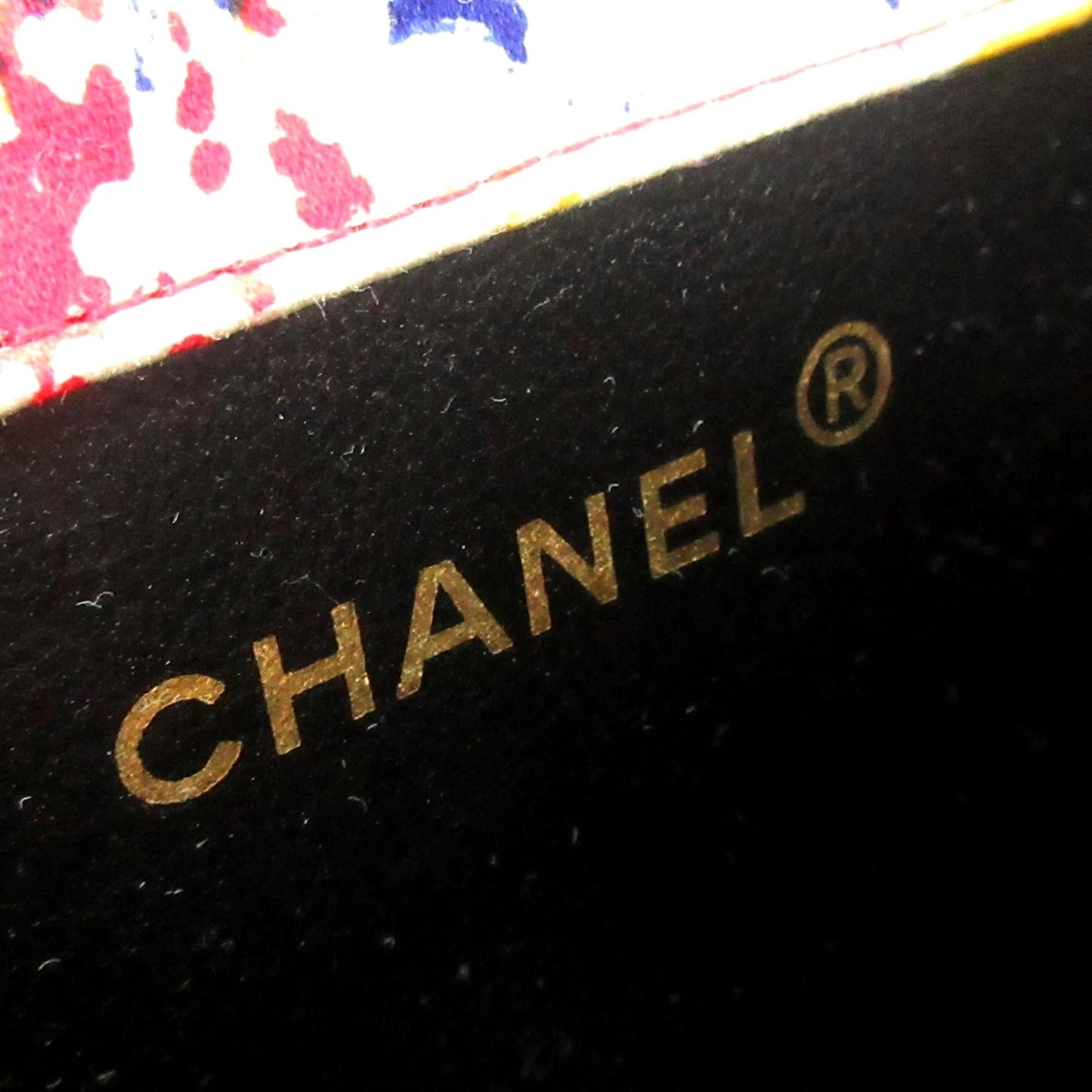 Chanel Graffiti Watercolor Matelasse Satin Crossbody Bag (SHG-34312)