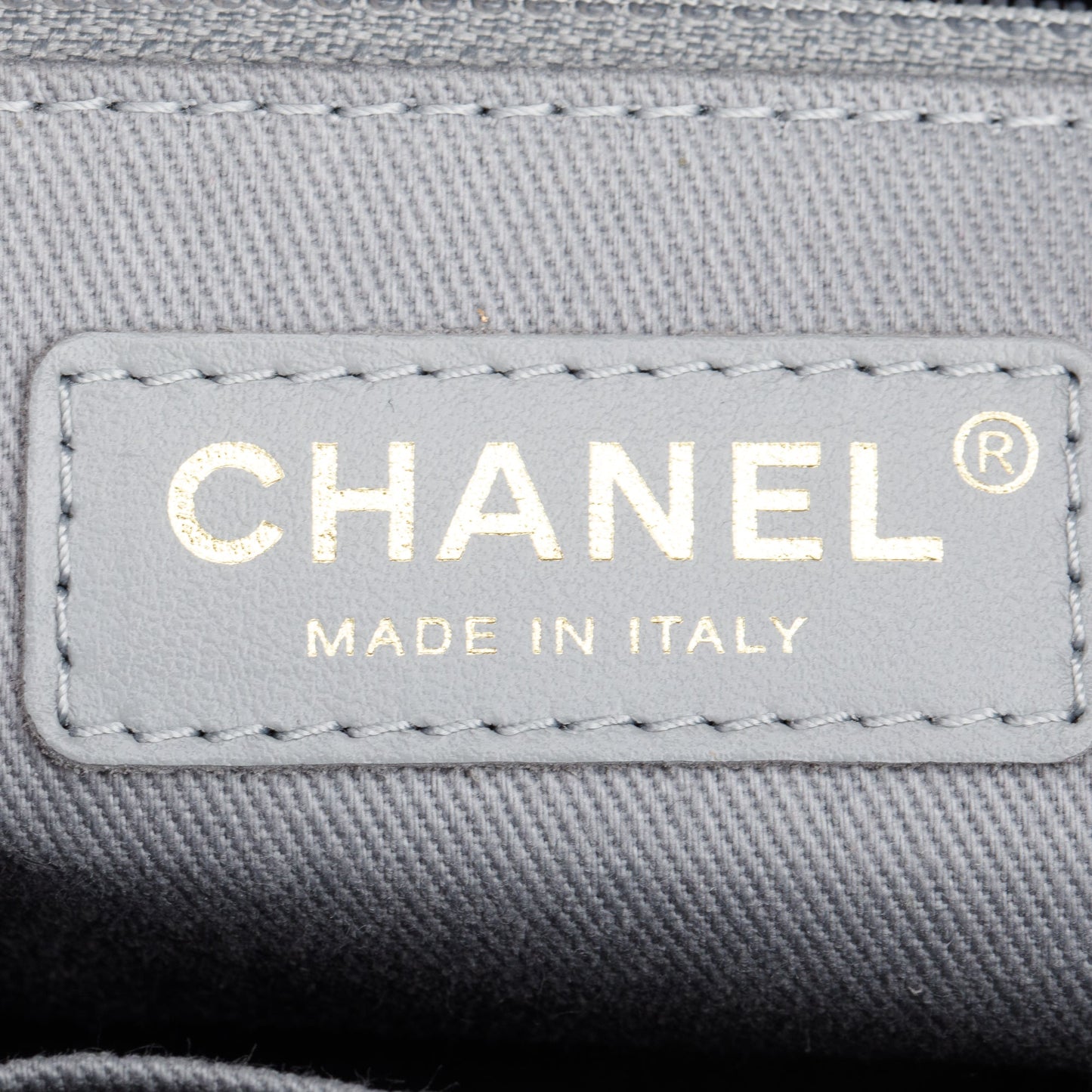 Chanel Grey Caviar Leather Small Business Affinity Flap Bag
