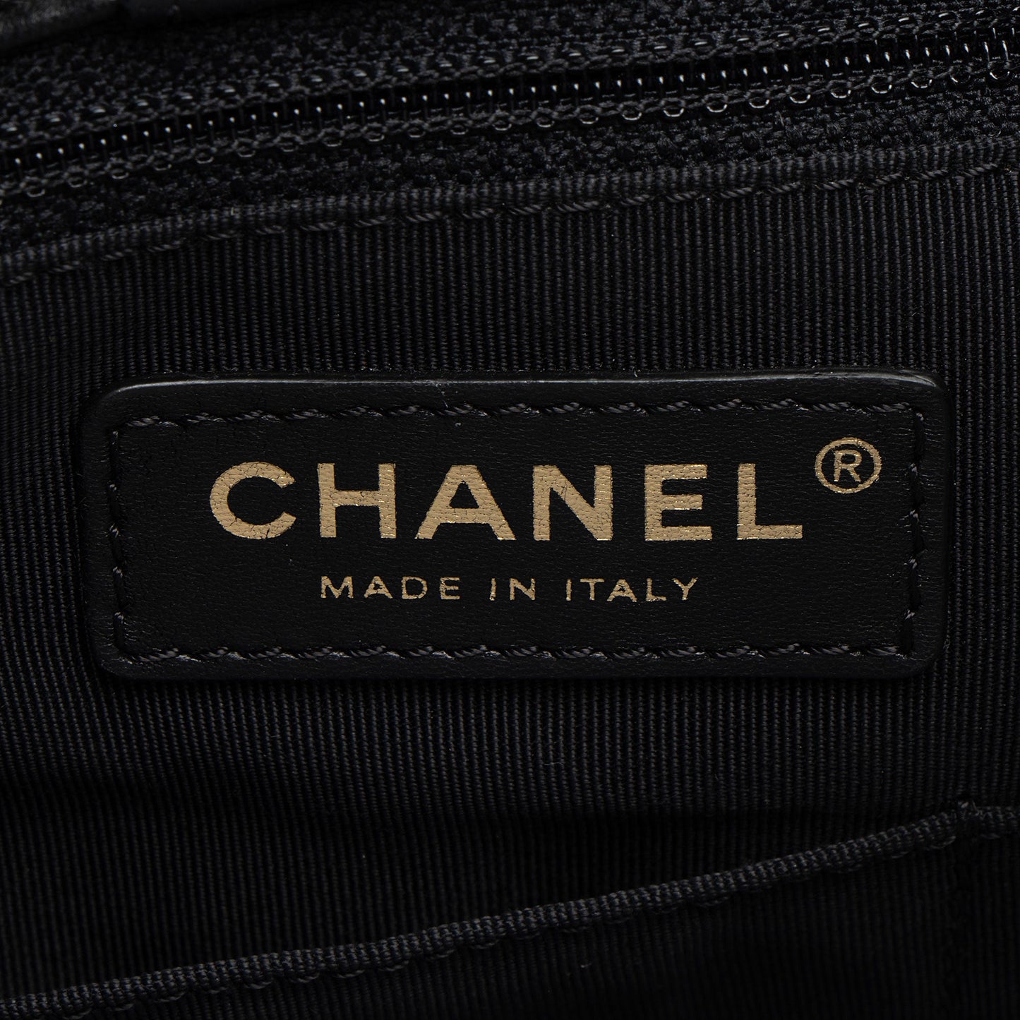 Chanel Lambskin Drawstring Bucket Bag