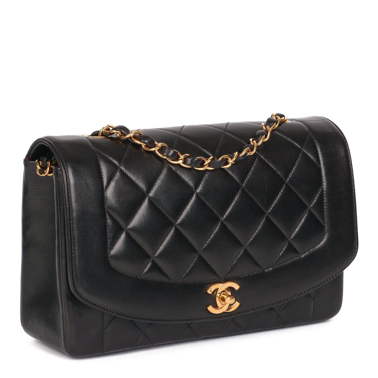 Luxury Chanel QUILTED MEDIUM DIANA CLASSIC SINGLE FLAP BAG
