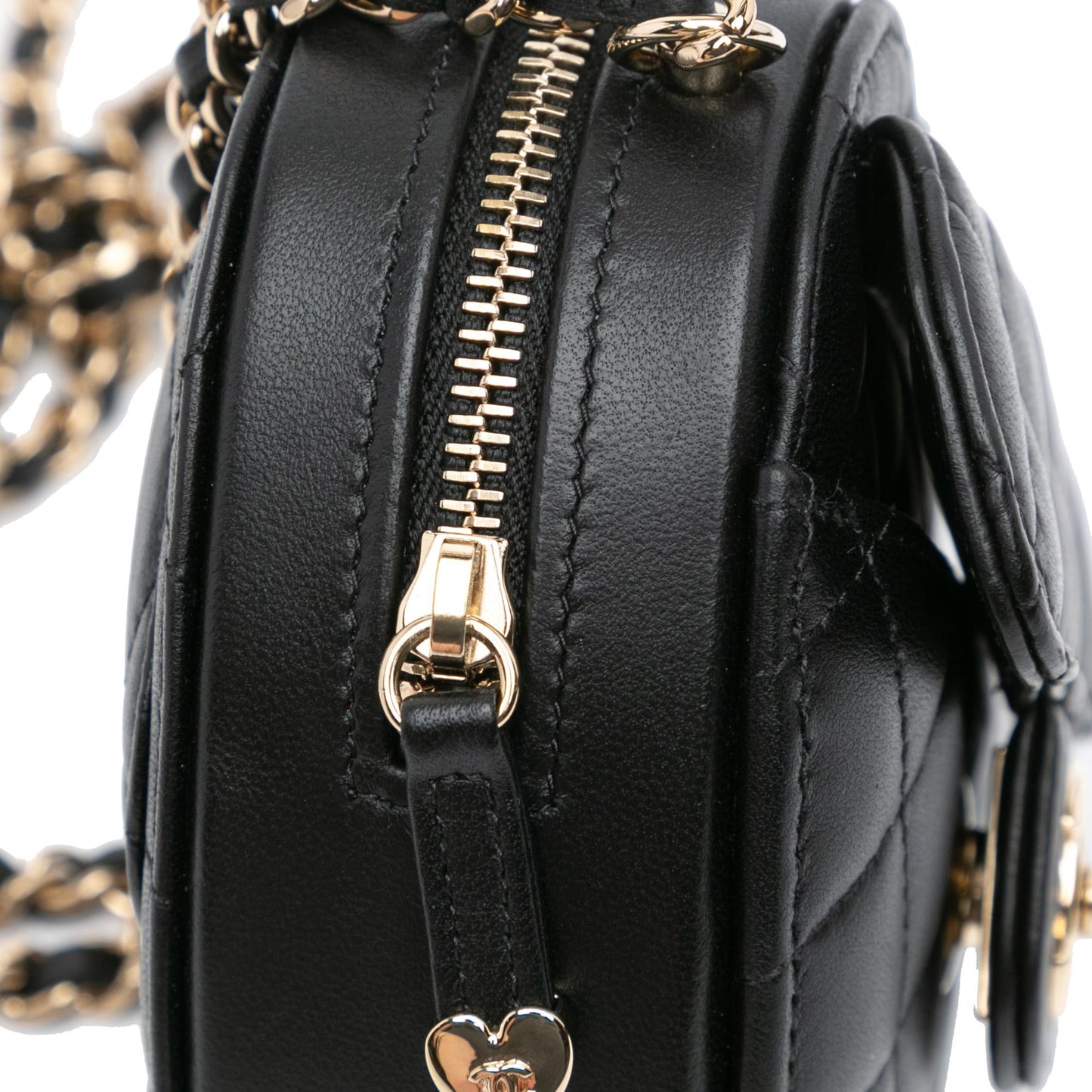 Chanel Mini Lambskin CC in Love Heart Crossbody