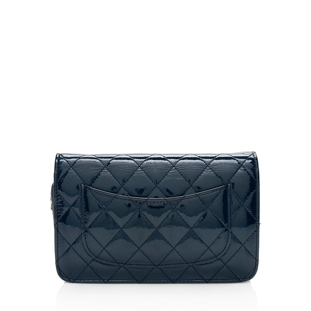 Luxury Chanel Patent Leather 2.55 Reissue Wallet on Chain Bag (SHF-15920)