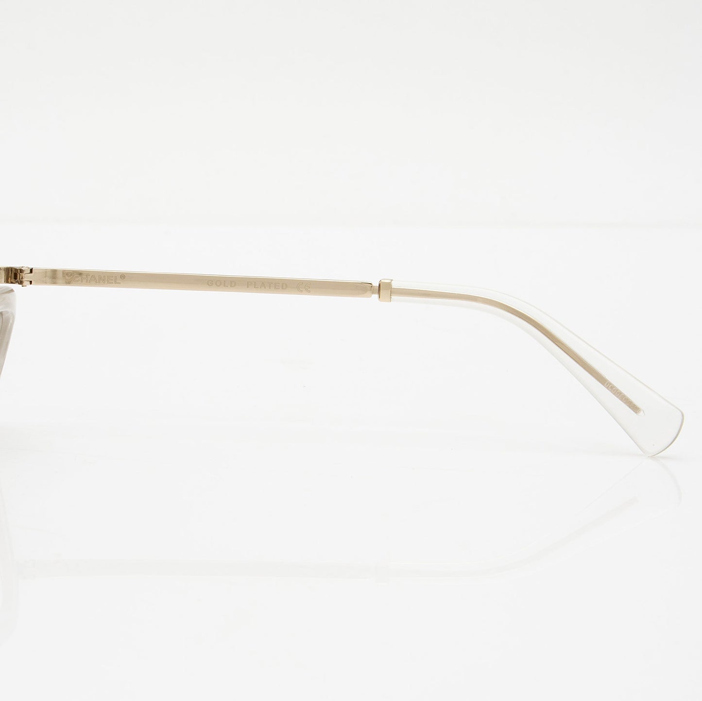 Chanel Rimless Round Sunglasses