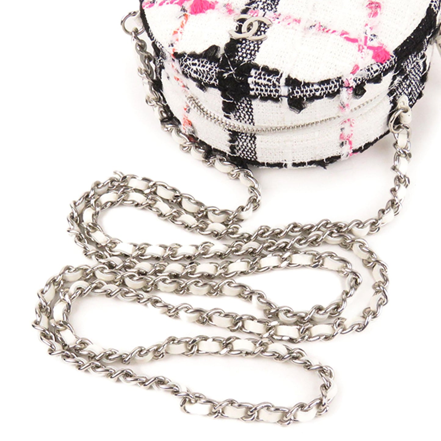 Chanel Round As Earth Tweed Crossbody Bag (SHG-zRZeTN)