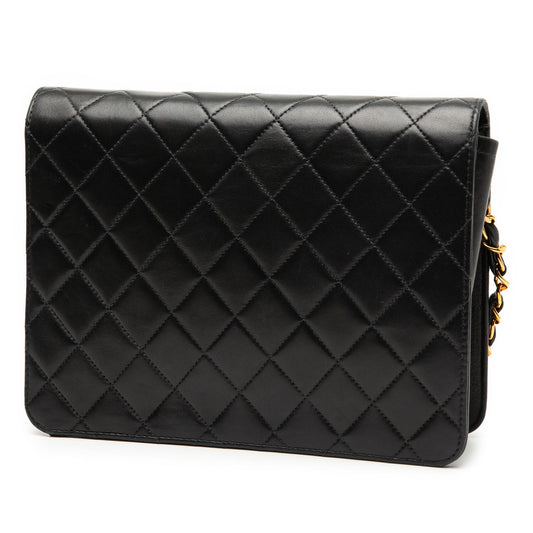Chanel Small CC Quilted Lambskin Single Flap