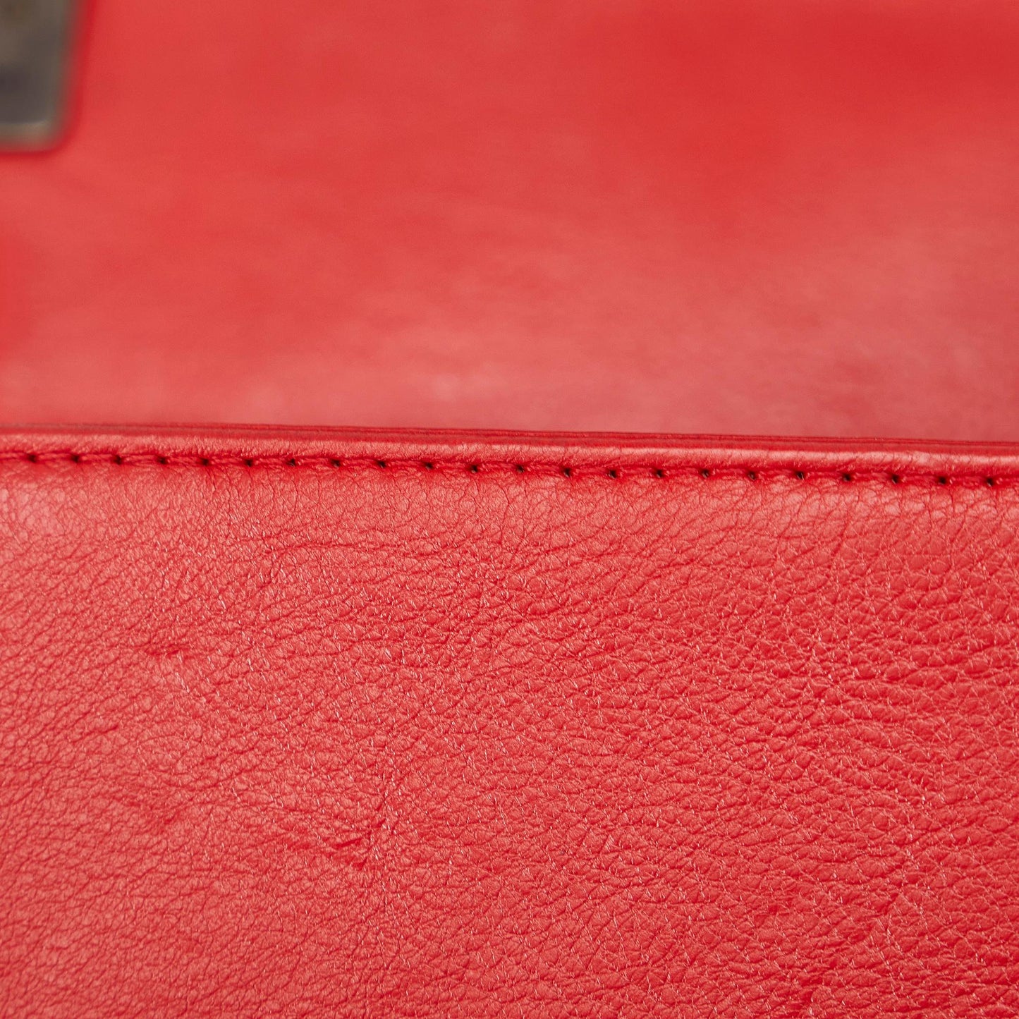 Chanel Small Calfskin Double Stitch Boy Flap