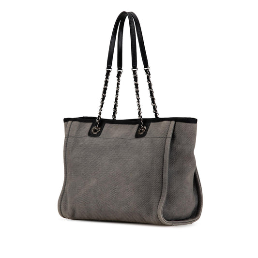 Chanel Small Canvas Deauville Tote (SHG-2Pyf4g)