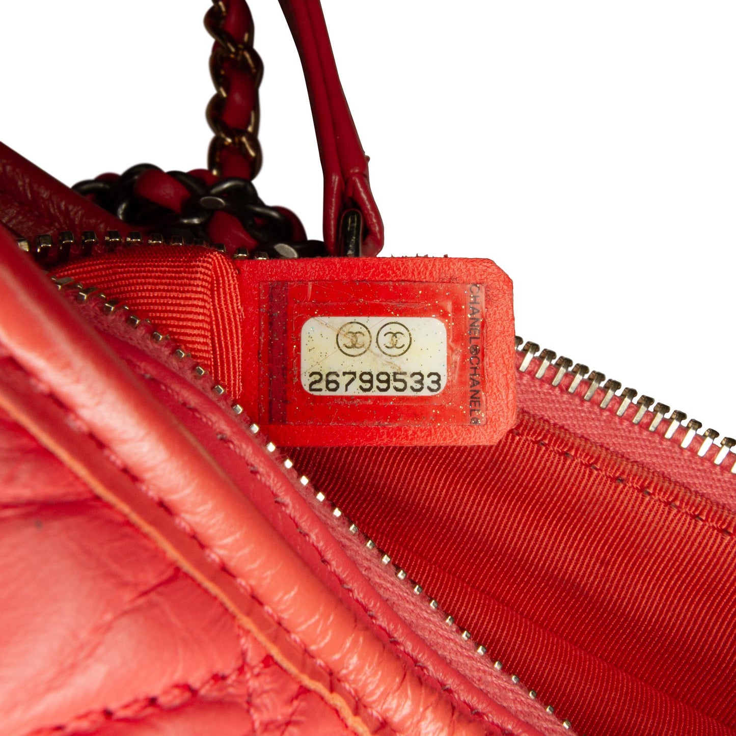 Chanel Small Lambskin Gabrielle Crossbody Bag
