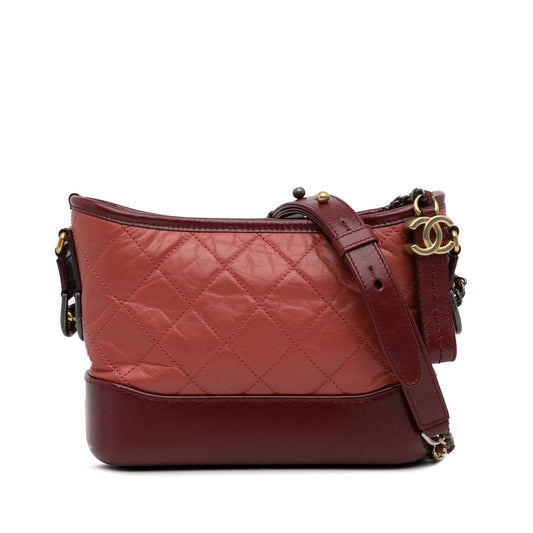 Chanel Small Lambskin Gabrielle Crossbody Bag