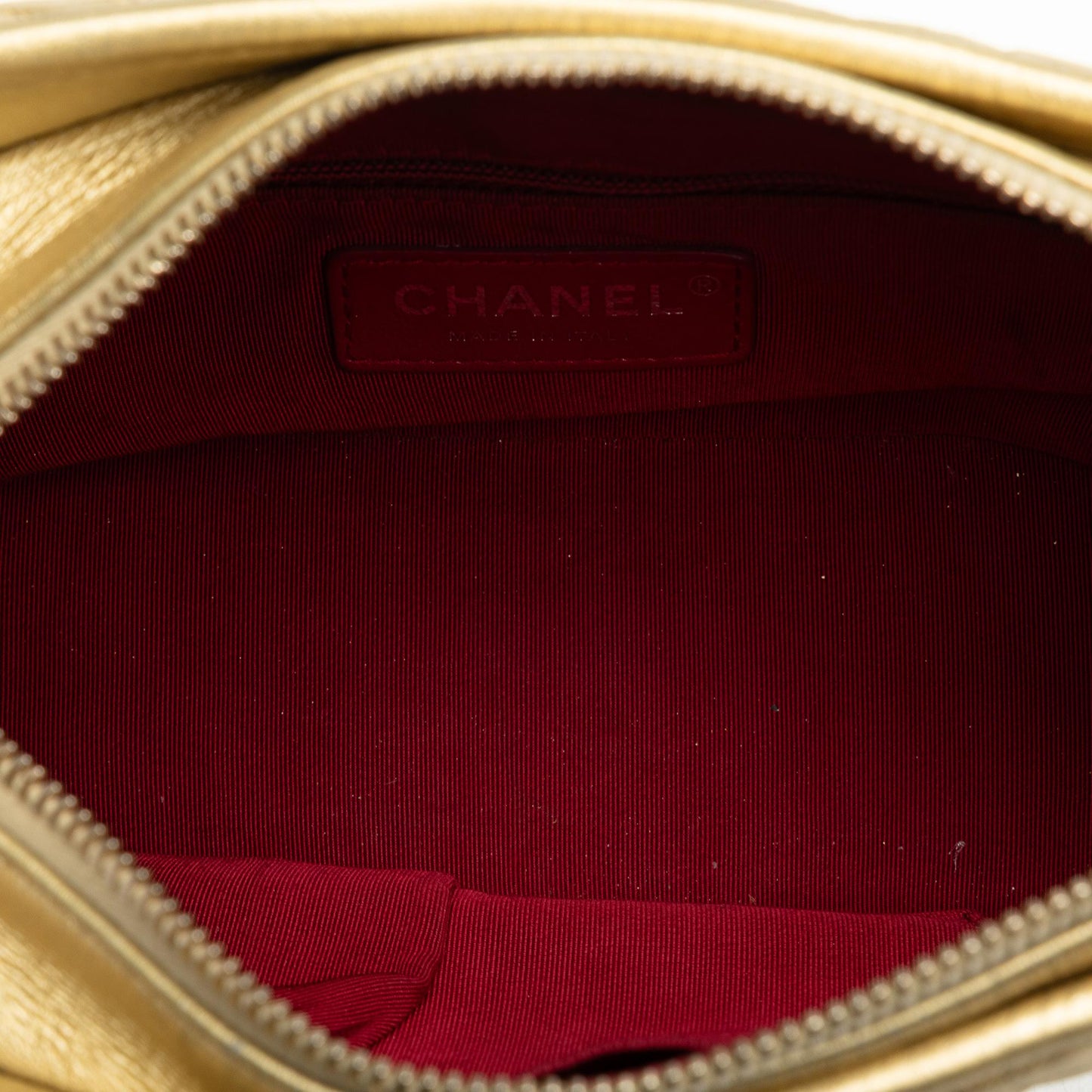 Chanel Small Metallic Lambskin Gabrielle Crossbody (SHG-5QvX7a)