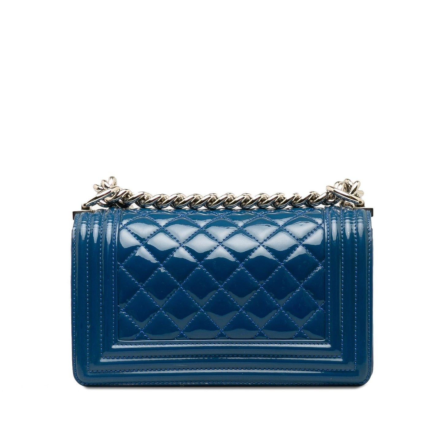 Luxury Chanel Small Patent Boy Plexiglass Crossbody Bag (SHG-ajsK1x)