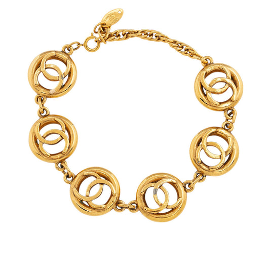 Chanel Vintage CC Link Bracelet