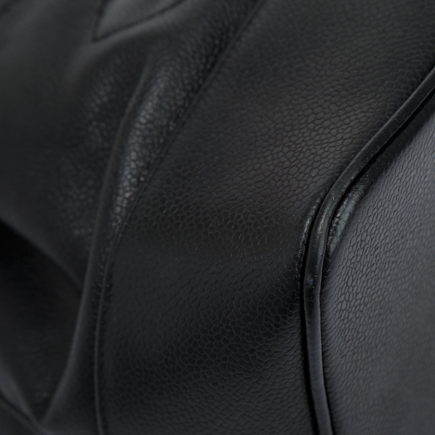 Chanel Vintage Large Caviar Leather Timeless Drawstring Sling Backpack