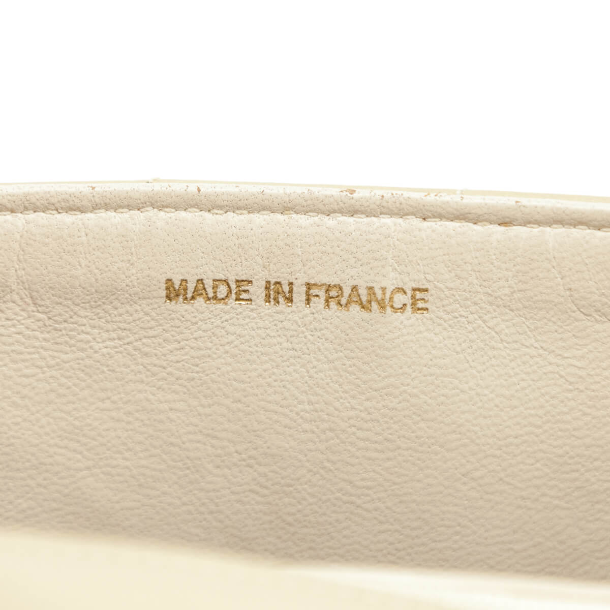 Chanel Beige Spiral Quilted Calfskin Vintage Mini Chain Bag