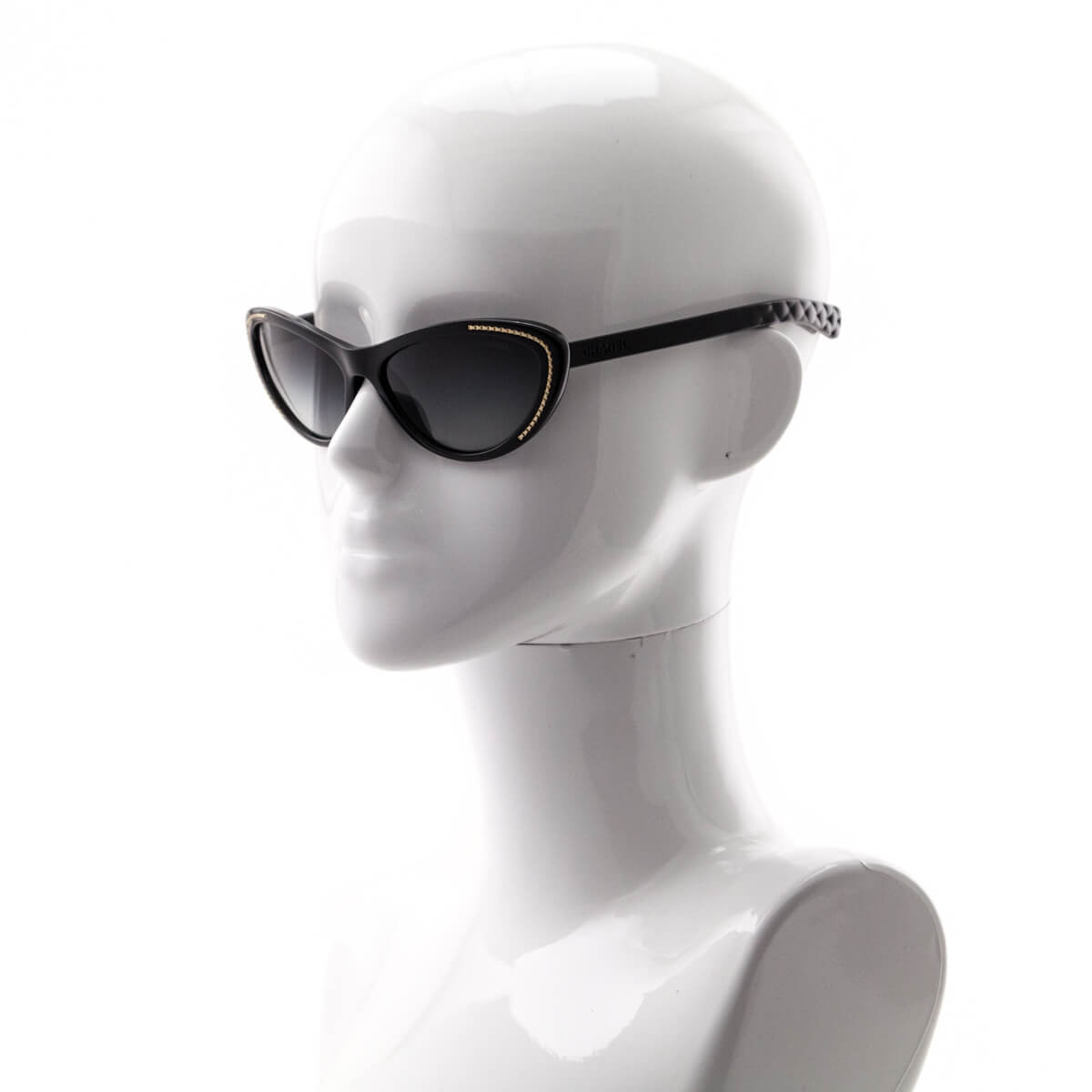 Chanel Black Cat Eye Sunglasses