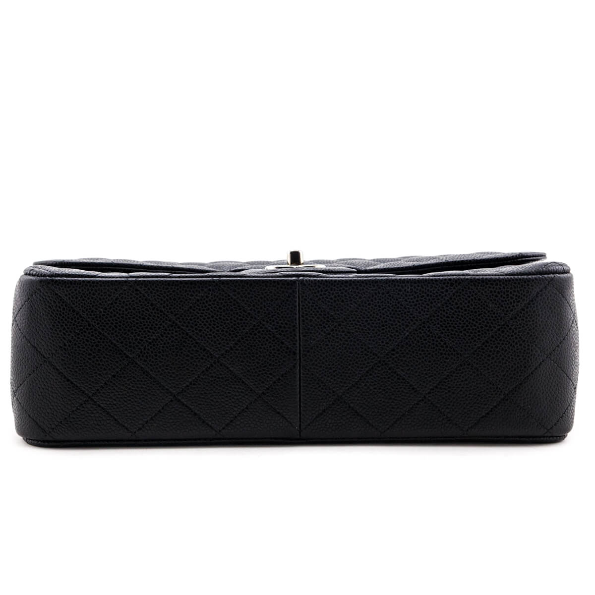 Chanel Black Caviar Jumbo Double Flap Bag
