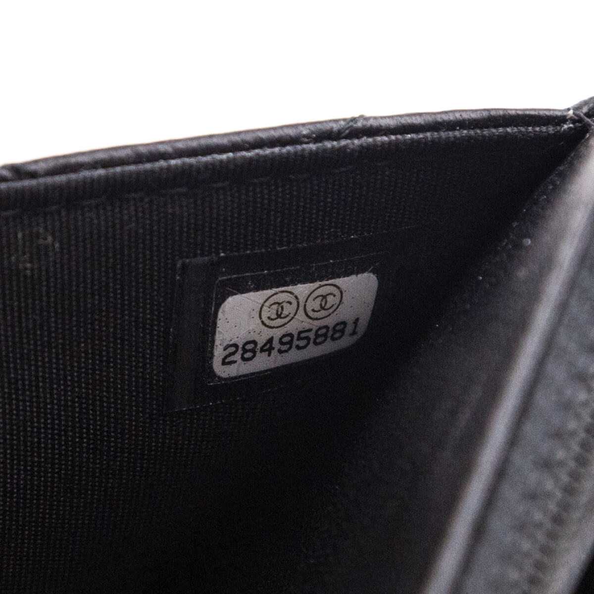 Chanel Black Quilted Lambskin Trendy CC Wallet On Chain