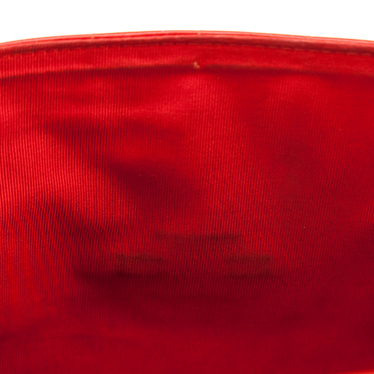 Chanel Red Quilted Patent Vintage Chocolate Bar Reissue Chain Bag