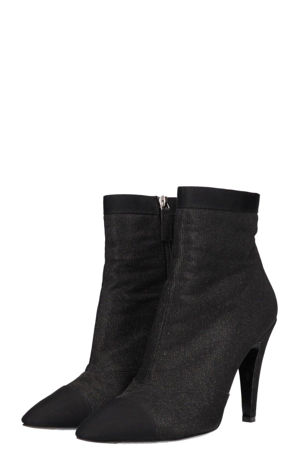 CHANEL Glitter Boots